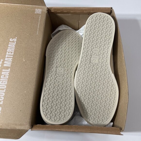 Veja Campo Suede Dune Tan White Size 45 US11.5 - Picture 7 of 8